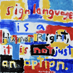 Sign Language Human Right