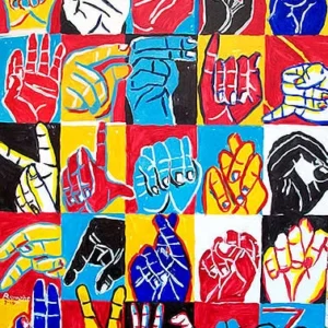 One Handed Alphabet