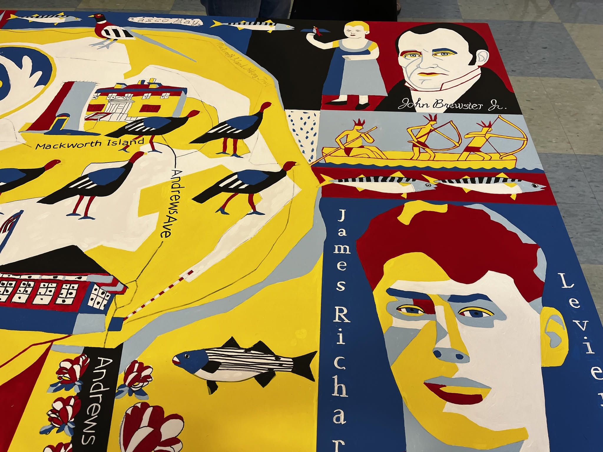 Mackworth Island Mural - Image 4