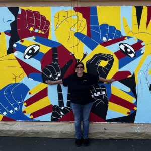 University High School Mural, Irvine, California