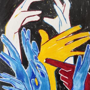 Hand Dandelions