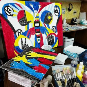 Davila Day School Mural, Chula Vista, California