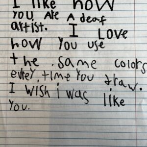 Letters from Colorado Springs Students