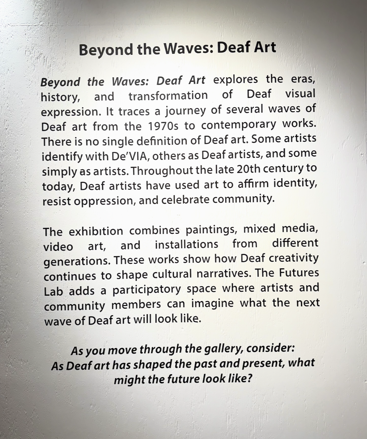 Beyond the Waves: Deaf Art - Image 2